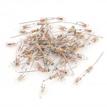 40 Pcs 4x10mm Head Orange Light Neon Bulb Indicator Lamp 100V-220V w Resistor