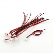 10Pcs 2 Pin Male JST-XH Balance Plug Connector Adapter Cable 80mm for Trumpet