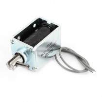 DC 12V Pull Type 4mm 100gf Linear Solenoid Electromagnet 4.23W