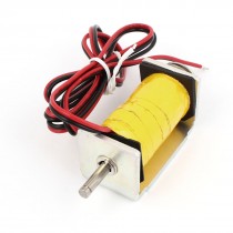 DC 12V 0.39A 4.72W Pull Type 4.85mm 300gf Electromagnet Solenoid