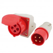 AC 380-415V 3P+E Poles Industrial Socket Connector ZZ-114