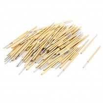 100 Pieces P100-J1 1.0mm Spherical Tip Spring PCB Testing Contact Probes Pin
