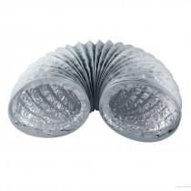 Roof Bath PVC Flexible Aluminum Foil Combined Air Ventilation Pipe 1Mx180mm