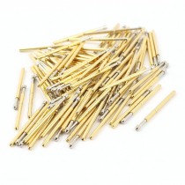 100 Pieces P160-E2 1.5mm Convex Tip Spring PCB Testing Contact Probes Pin