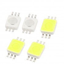 5 Pcs Pure White Light SMD 9280 LED Bead Chip Lamp 3.0-3.6V 350mA 1W 80LM