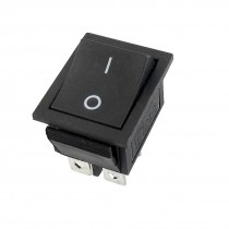 AC250V 15A AC125V 20A DPST 4Pin ON/OFF Snap in Mount Rocker Switch