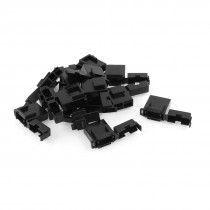 Auto Car Truck Blade Fuse Terminal Block Box Holder Storage Black 15 Pcs