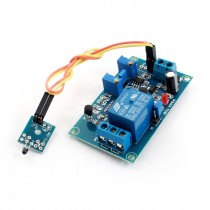 DC2 4V 1CH Temperature Detection Thermistor Delay Relay PCB Circuit Module