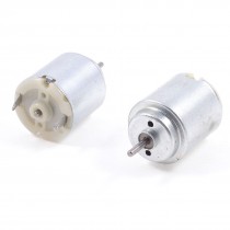 2 Pcs DC 1.5-6V Cylinder Shape Micro Motor R140 for Model Airplane DIY Toy