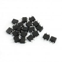 20pcs 4Pins Bridge Diode Rectifier MB6S 0.5A 500mA 600V