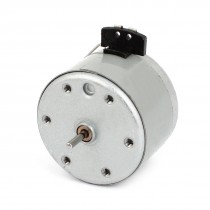 2400 RPM Magnetic Micro Massager Motor Gray Shell DC 6V/9V/12V