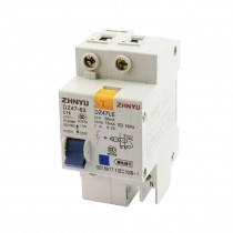 AC 400V 16A 6000A 4 Screw Teminal Electric Leakage Protector Circuit Breaker