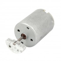 13500 RPM Magnetic Micro Massager Motor Gray DC 3V-9V