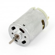 4700 RPM Magnetic Micro Massager Motor Gray DC 6V-24V