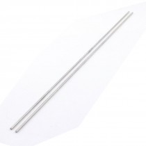 2 Pcs 3mm Diameter 400mm Length Stainless Steel Axle Rod for DIY RC Car
