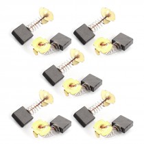 10 Pcs 18mm x 16mm x 7mm Copper Mixed Carbon Brush for Electric Motor