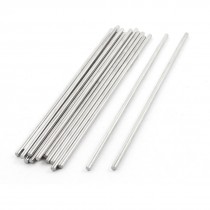 15 Pcs 110mm Long 2.5mm Dia Stainless Steel Round Rod Lathe Bar Stick