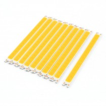 10pcs 8W DC12-14V 700mA 80-90LM/W Warm White LED Light COB Lamp Bead Chip