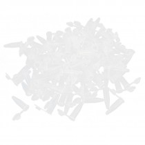 Lab Graduated Disposable Centrifuge Tubes Clear 1.5ml w Caps 500 Pcs