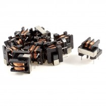 10 Pcs UF10.5 Common Mode Line Filter Inductor 15MH 0.5Ohm 3A Coil