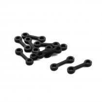 10 x Black Connect Buckle Replacement for Syma S107G DIY RC Helicopter