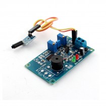DC5V Normally Open Viberating Alarm Buzzer Time Delay Module Blue