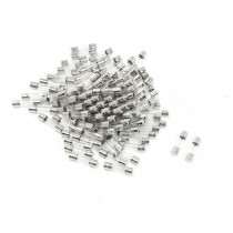 100 Pcs Fast Blow 5mm x 20mm Glass Tube Fuses 250V 5A Amp