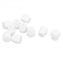10pcs M4 White Ceramic Insulating Screw Terminal Cap Cover
