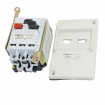 DZ162-16 AC 660V 0.16A 3 Pole Enclosed Motor Protection Circuit Breaker