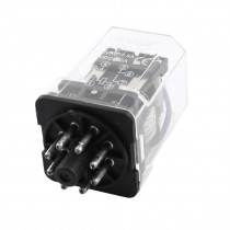 JTX-2C DC12V 7.5A AC250V 10A DC30V Coil General Purpose Relay 8 Pins DPDT