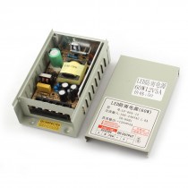 AC 100-240V to DC 12V 5A 60W Metal Shell Power Supply for LED Strip Light