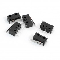 5 Pcs N/O N/C SPDT Short Hinge Lever 3 Pin Micro Switch 1A 125VAC