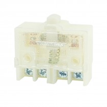 AC380V DC220V 5A 4 Screw Terminal Button Actuator Limit Switch