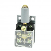 AC 380V 3A 2NO+2NC Contact Spring Plunger Limit Switch w Base LXW3