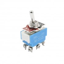 KN11-202 2 Positions DPDT 6 Screw Terminals Toggle Switch AC250V 10A