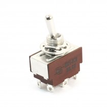 KN1-202 2P2T ON/ON 2 Positions Self-Locking Toggle Switch AC250V 2A