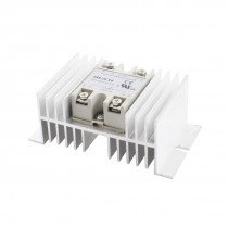 AC 24-380V 25A Output Resistor Type One Phase Solid State Relay w Heatsink