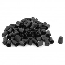 70pcs Black Potentiometer Knob Cap for 6mm Knurled Shaft