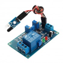 DC5V 1 CH Infrared Sensor Reflection Trigger Reciever Time Delay Relay Module