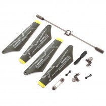 Black Plastic Full Set Main Tail Blade Connect Buckle Grip for Syma S102G