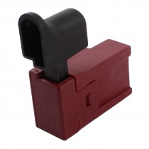 Black Red Plastic AC 250V 8A Electric Tool DPST Momentary Trigger Switch