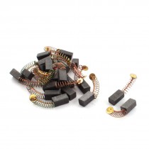 12mm x 6mm x 6mm Spring Type Electric Power Tool Motor Carbon Brushes 20Pcs