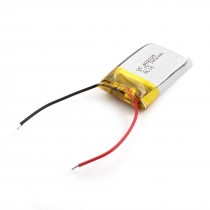 3.7V 180mAh 15C 2-Wired Rechargeable MP3 MP4 1S Li-Poly Lipo Battery
