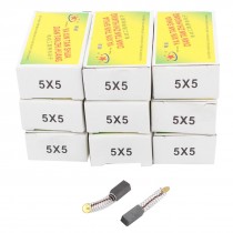 10 Pairs 11x5x5mm Power Tool Electric Motor Carbon Brushes Replacement