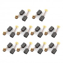 20 Pcs CB408 Electric Tool Spare Part 12mm x 9mm x 6mm Motor Carbon Brush