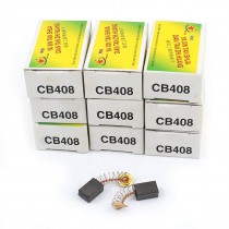 10 Pairs 13x9x6mm Power Tool Electric Motor Carbon Brushes Replacement