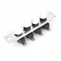 AC 250V 10A 4 Round Push Positions Keys Switch for Kitchen Hood