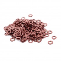 250pcs Red Insulating Fiber Washer 3mmx6mmx0.5mm for Tattoo Machine Coil Core
