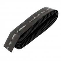 4M 13Ft 20mm Dia Ratio 2:1 Polyolefin Heat Shrinking Tubing Tube Black