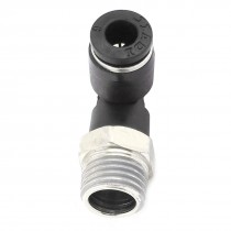 6mm Tube OD x 1 4PT Thread Elbow Connector Pneumatic Quick Fittings Joint